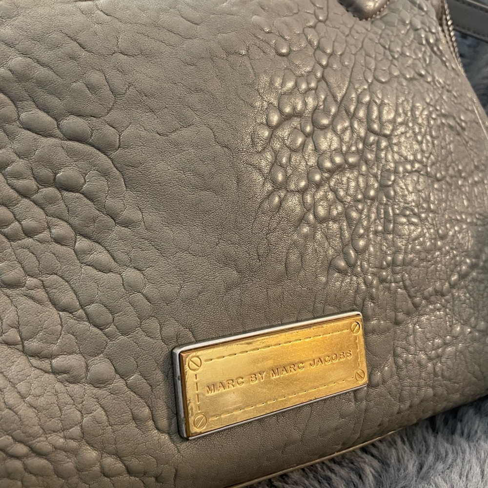 Authentic Marc by Marc Jacobs LARGE Leather Tote - Cream - Picture 2 of 8